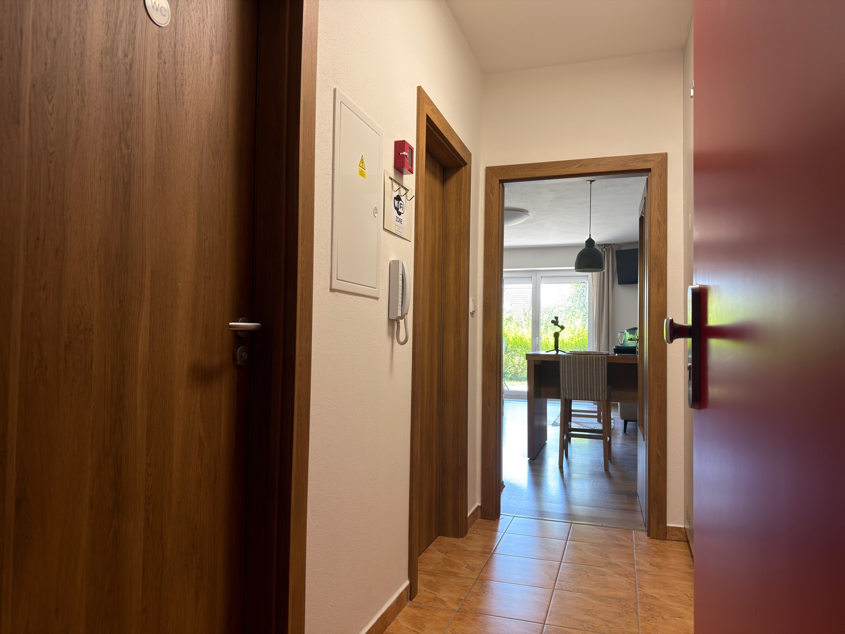 Vstupní chodba apartmánu